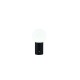 Trio-543510132 - Tauris - Matt Black Rechargeable Table Lamp with White Glass