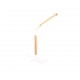 - Norris - Wooden & White LED Desk Lamp Trio-545210131 - Norris - Wooden & White LED Desk Lamp