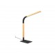 - Norris - Wooden & Black LED Desk Lamp Trio-545210132 - Norris - Wooden & Black LED Desk Lamp