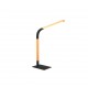 - Norris - Wooden & Black LED Desk Lamp Trio-545210132 - Norris - Wooden & Black LED Desk Lamp