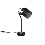Mixa - Matt Black & Matt Brass Table Lamp