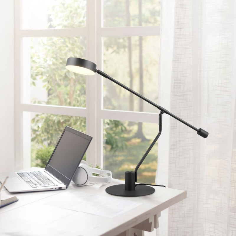 - Manduro - Matt Black CCT Table Lamp Trio-549010132 - Manduro - Matt Black CCT Table Lamp
