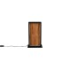 Trio-555510130 - Kalea - Black LED Table Lamp with Natural Wood