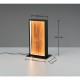 Trio-555510130 - Kalea - Black LED Table Lamp with Natural Wood