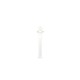 Trio-560360131 - Beni - Matt White Bollard IP44