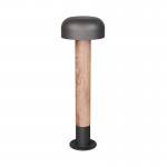 Fraser - Anthracite & Wood Imitation Post IP54 Fraser - Anthracite & Wood Imitation Post IP54