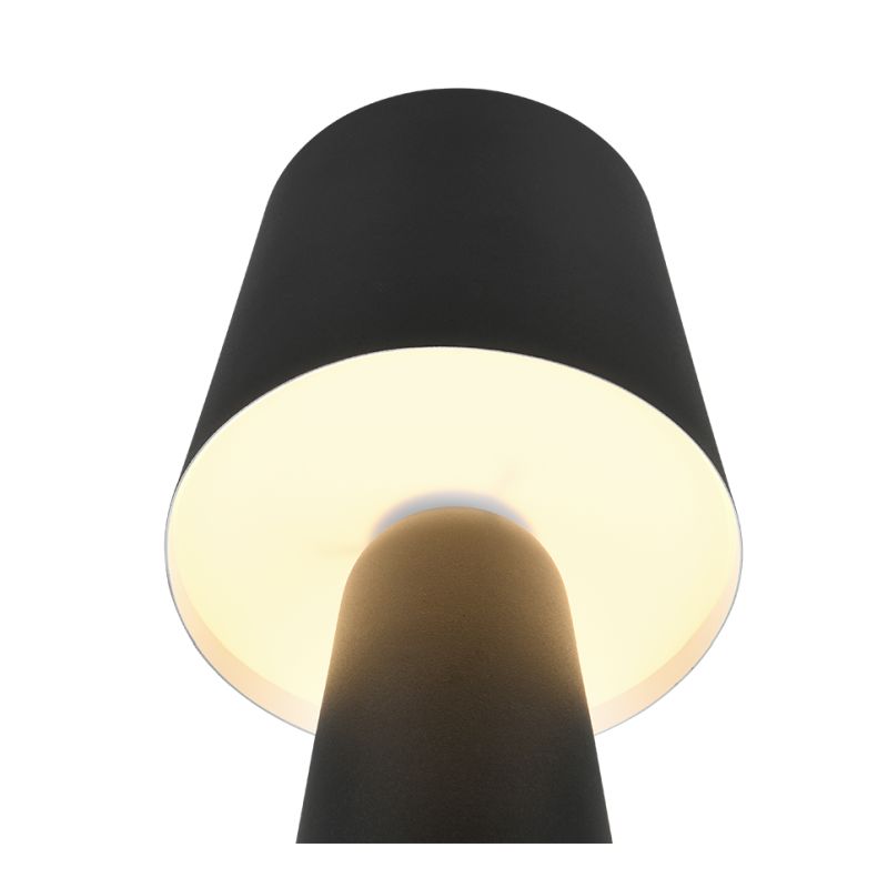 - Nubian - Matt Black Table Lamp Trio-562900132 - Nubian - Matt Black Table Lamp