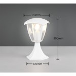 Venta - Matt White Pedestal IP44