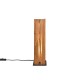 - Karuni - Wooden & Black Table Lamp Trio-563300130 - Karuni - Wooden & Black Table Lamp
