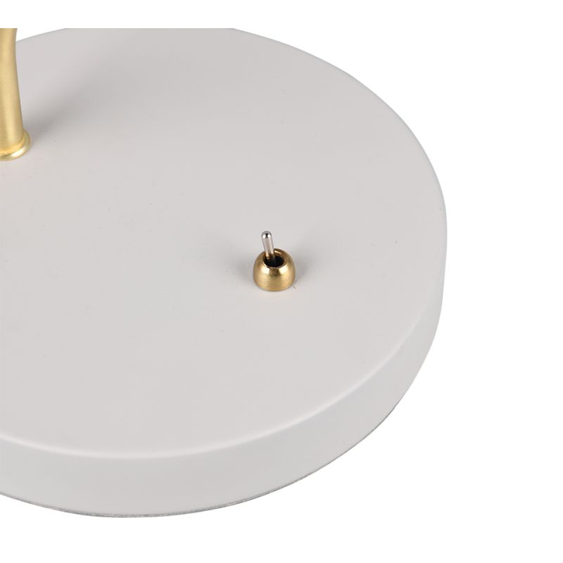 Trio-563400176 - Traveller - Warm Grey & Gold Table Lamp