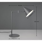 Cosima - Anthracite Desk Lamp