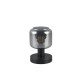 - Mataro - Matt Black Table Lamp with Mirrored Smoked Glass Trio-564100132 - Mataro - Matt Black Table Lamp with Mirrored Smoked Glass