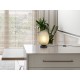 - Facette - Matt Black Table Lamp with Decorative Green Glass Trio-564200115 - Facette - Matt Black Table Lamp with Decorative Green Glass