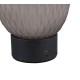 - Facette - Rechargeable Matt Black LED Table Lamp with Decorative Smoked Glass Trio-564210154 - Facette - Rechargeable Matt Black LED Table Lamp with Decorative Smoked Glass
