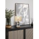 - Tara - Cork & Smoked Glass Table Lamp with Natural Straw Trio-564900157 - Tara - Cork & Smoked Glass Table Lamp with Natural Straw