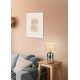 - Tara - Cork & Smoked Glass Table Lamp with Natural Straw Trio-564990157 - Tara - Cork & Smoked Glass Table Lamp with Natural Straw