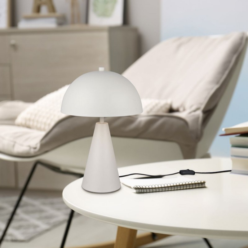 - Alfie - Warm Grey Table Lamp Trio-565000176 - Alfie - Warm Grey Table Lamp