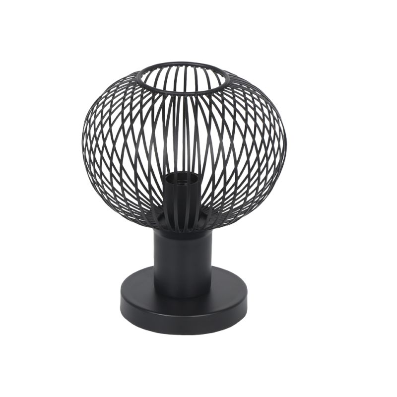 Table & Floor Lamp - Gila - Matt Black Table Lamp ∅ 23 cm Trio-565700132 - Gila - Matt Black Table Lamp ∅ 23 cm