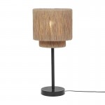 Smilla - Black Table Lamp with Natural Jute Smilla - Black Table Lamp with Natural Jute