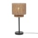 - Smilla - Black Table Lamp with Natural Jute Trio-566800136 - Smilla - Black Table Lamp with Natural Jute