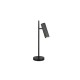 Trio-567700132 - Soka - Matt Black Ribbed Desk Lamp
