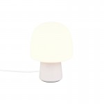 Steen - Warm Grey Table Lamp with White Glass Steen - Warm Grey Table Lamp with White Glass