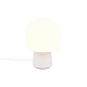Trio-568200176 - Steen - Warm Grey Table Lamp with White Glass