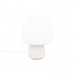 Steen - Warm Grey Table Lamp with White Glass Steen - Warm Grey Table Lamp with White Glass