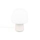 Trio-568200176 - Steen - Warm Grey Table Lamp with White Glass