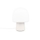 Trio-568200176 - Steen - Warm Grey Table Lamp with White Glass