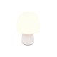 Trio-568200176 - Steen - Warm Grey Table Lamp with White Glass
