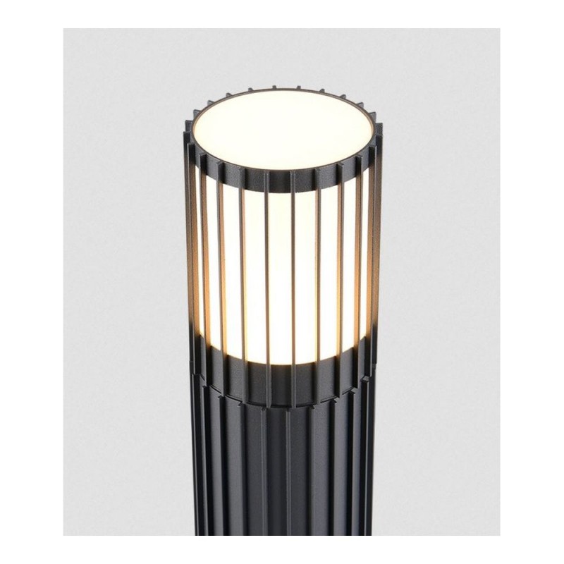 Trio-569460142 - Volga - Anthracite Bollard with White Diffuser