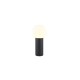 Trio-569860142 - Mures - Anthracite Post with White Glass IP44