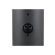 Trio-569869142 - Mures - Anthracite PIR Post with White Glass IP44