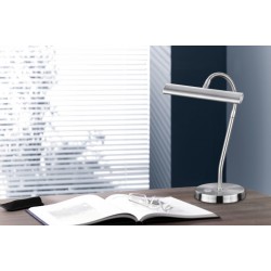 Curtis - Matt Nickel LED Touch Desk Lamp Curtis - Matt Nickel LED Touch Desk Lamp