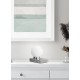 - Davi II - Matt Nickel Table Lamp with White Glass Trio-590100107 - Davi II - Matt Nickel Table Lamp with White Glass