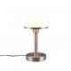 Table & Floor Lamp - Joost II - Matt Nickel Table Lamp with White Glass Trio-592300107 - Joost II - Matt Nickel Table Lamp with White Glass