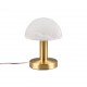 Table & Floor Lamp - Fynn II - Matt Brass Table Lamp with Alabaster Glass Trio-599100108 - Fynn II - Matt Brass Table Lamp with Alabaster Glass