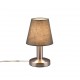 - Mats II - Matt Nickel Table Lamp with Grey Shade Trio-599700142 - Mats II - Matt Nickel Table Lamp with Grey Shade