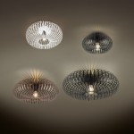 Johann - Matt Black Ceiling Lamp Ø 30 cm