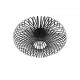 - Johann - Matt Black Ceiling Lamp Ø 50 cm Trio-606905032 - Johann - Matt Black Ceiling Lamp Ø 50 cm