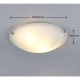Trio-6105021-01 - Adrian - Matt Nickel Flush with Alabaster Glass Ø 40 cm
