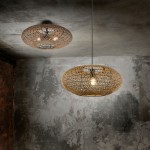 Hedda - Black Ceiling Lamp with Rope Shade Hedda - Black Ceiling Lamp with Rope Shade