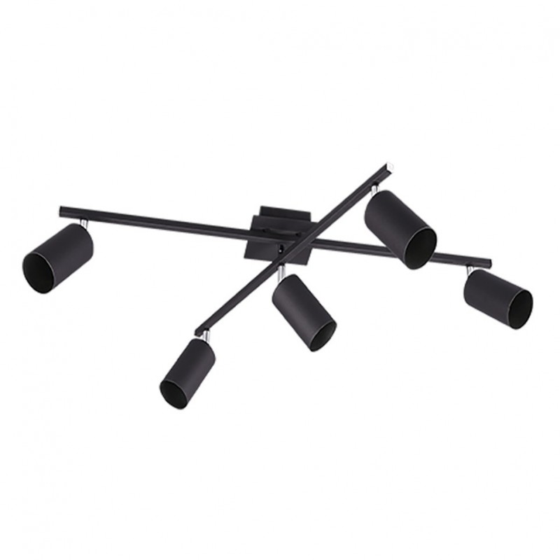 - Marley - Matt Black 5 Spotlights Trio-612400532 - Marley - Matt Black 5 Spotlights
