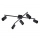 - Marley - Matt Black 5 Spotlights Trio-612400532 - Marley - Matt Black 5 Spotlights