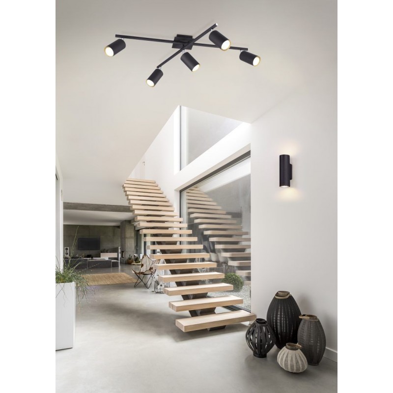 - Marley - Matt Black 5 Spotlights Trio-612400532 - Marley - Matt Black 5 Spotlights