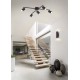 - Marley - Matt Black 5 Spotlights Trio-612400532 - Marley - Matt Black 5 Spotlights