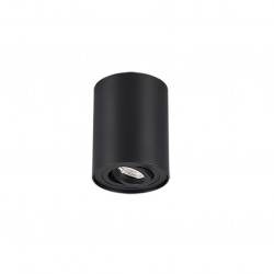 Cookie - Adjustable Surface Mounted Black Cylindrical Spotlight Cookie - Adjustable Surface Mounted Black Cylindrical Spotlight