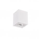 Biscuit - Adjustable Surface Mounted White Square Spotlight Biscuit - Adjustable Surface Mounted White Square Spotlight