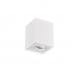 Biscuit - Adjustable Surface Mounted White Square Spotlight Biscuit - Adjustable Surface Mounted White Square Spotlight